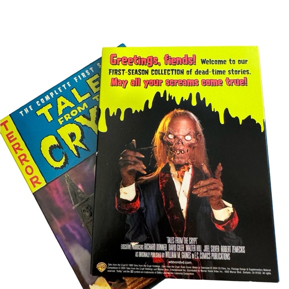Tales from the Crypt: Season 1 DVD Set: Limited Edition: HBO: Horror Anthology - Picture 6 of 6